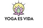 Yoga Es Vida, A Lotus, with the sun in the background.