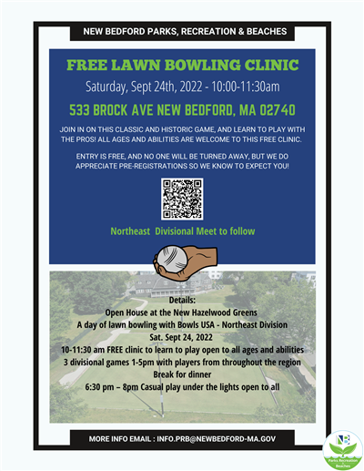 Free Lawn Bowling Clinic