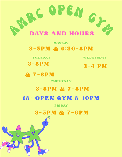 Open Gym Flyer